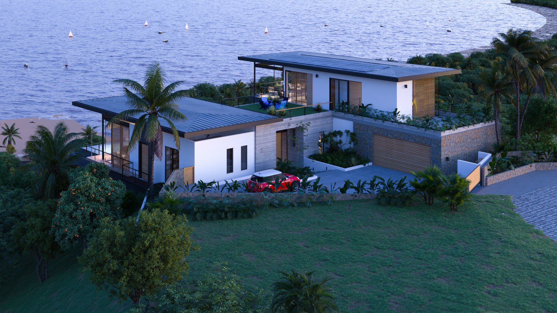1000 Sunny — residential architecture, Tamarindo, Costa Rica